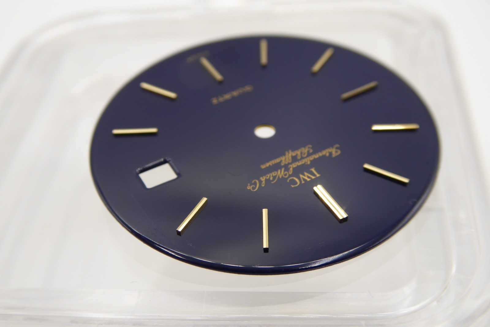 IWC Schaffhaussen vintage rare dark blue dial 30.5mm