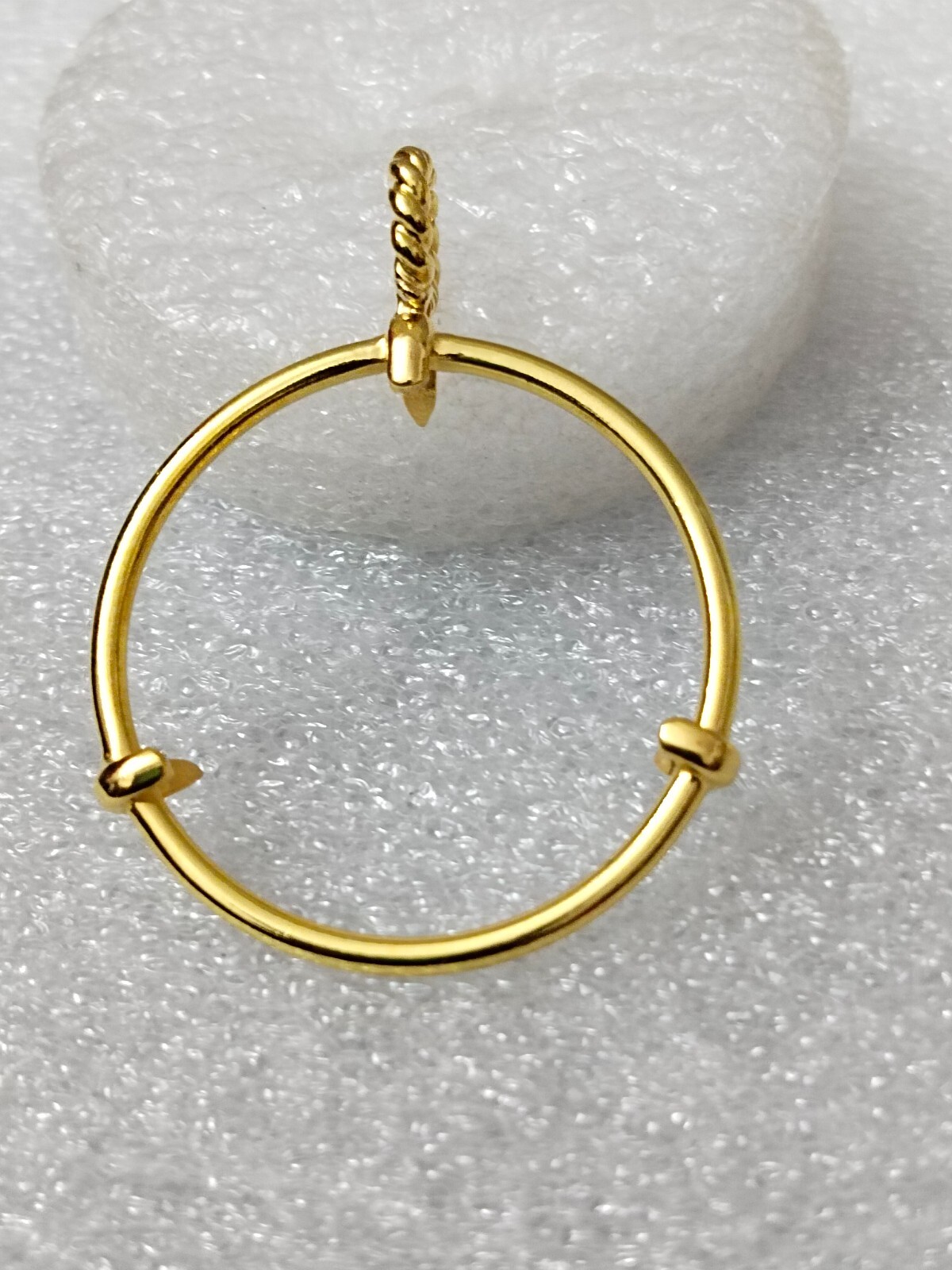 925 Sterling Silver Round Pendant setting prong Blank Bezel Handmade Coin bezel