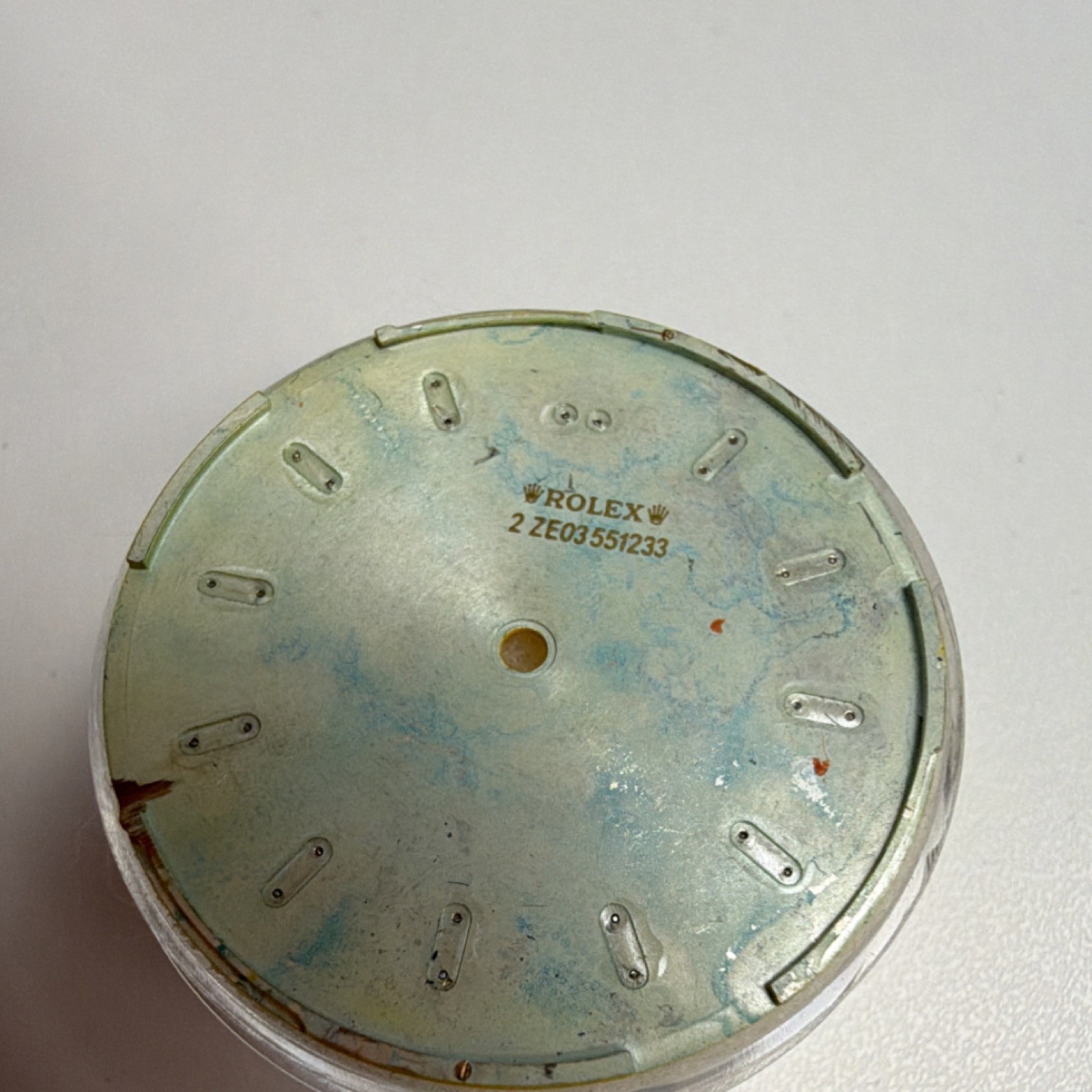 Rolex yellow custom dial for Oyster Perpetual 41 model 124300