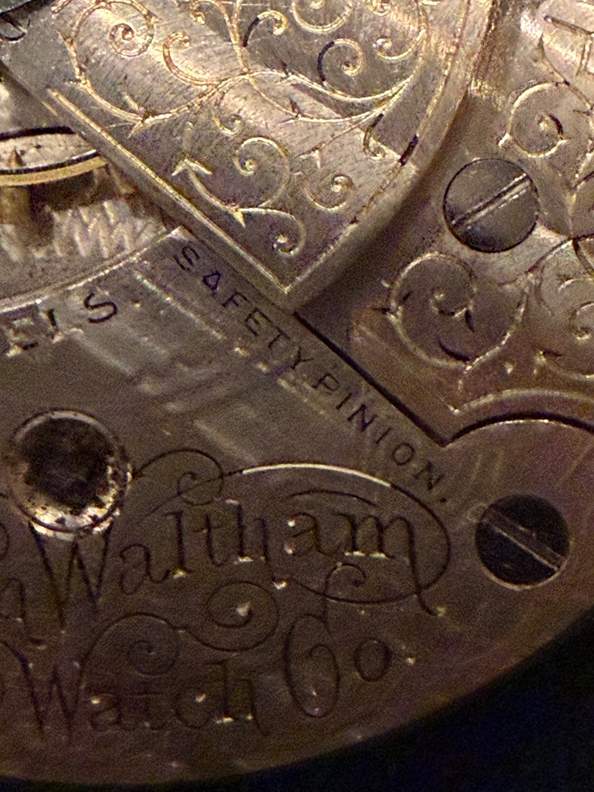 American WALTHAM Watch Co. 15 Jewel c. 1916