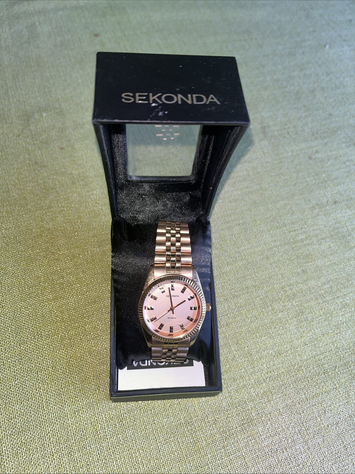 Gents Seconda Quartz Watch In New Condition