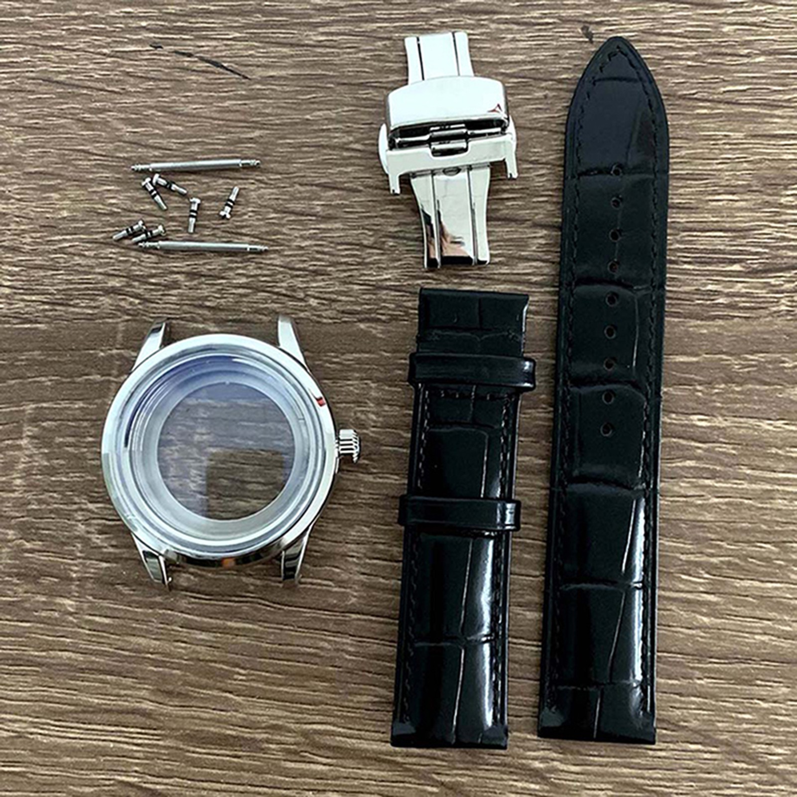 For Japan NH35/NH36/4R36 Movement Watch Assembly Set Watch Dials Case Parts