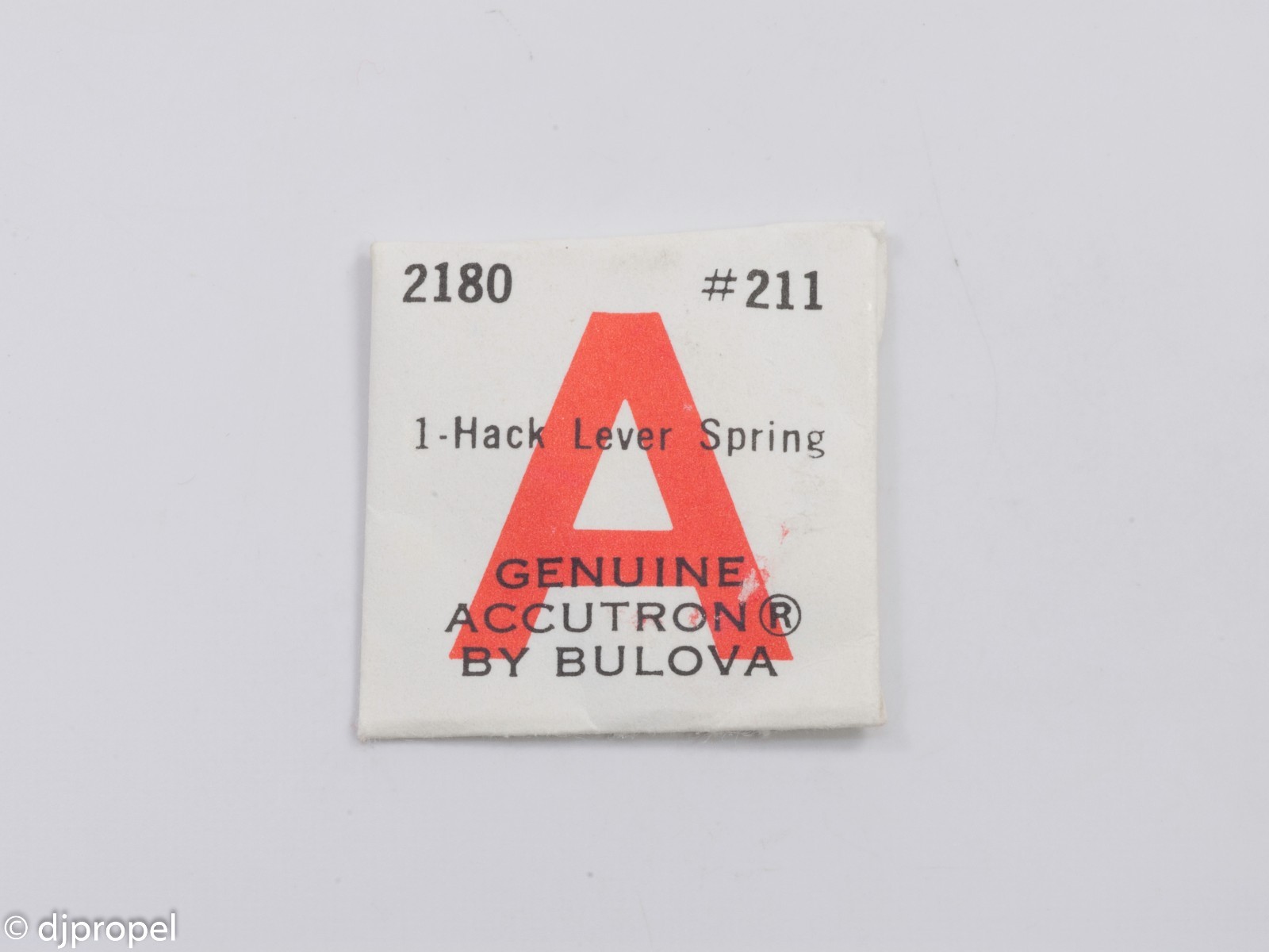 Vintage ORIGINAL Bulova Accutron 2180 Part #211 Hack Lever Spring