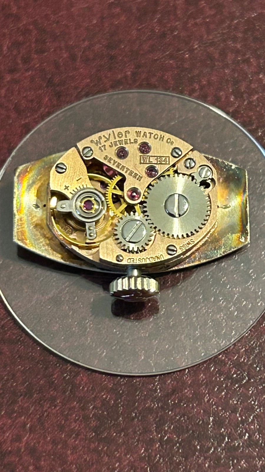 Vintage Wyler Peak Movement + NOS Dial