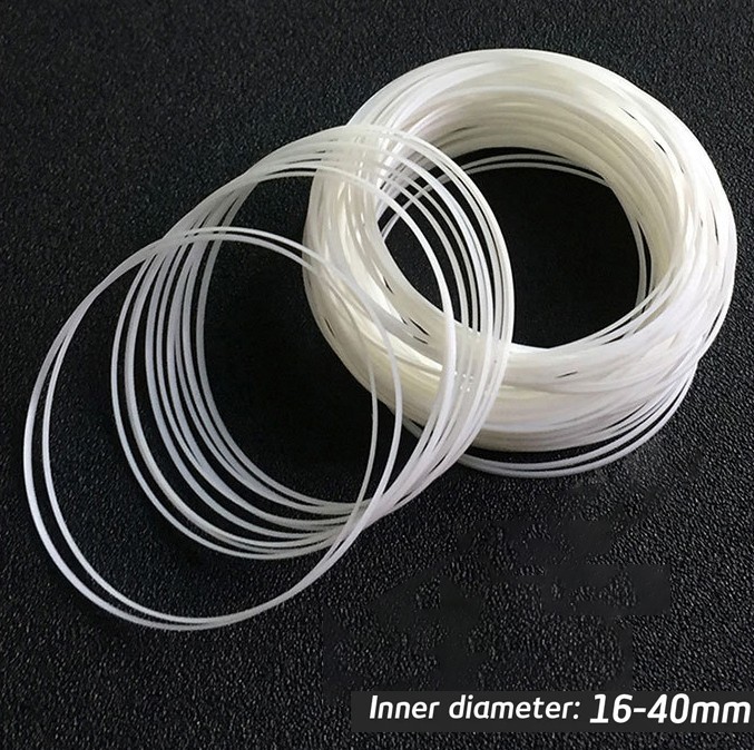 0.75/0.85/1.2/1.7mm Front Watch Crystal Gasket Waterproof Watch Glass Seal Ring