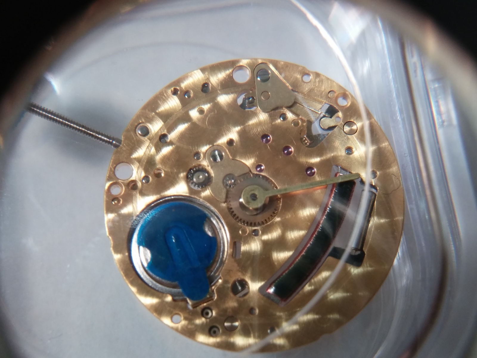 ETA 210.001 (no calendar) movement PAUL PICOT ETA QUARTZ 210 001. DISCONTINUED.