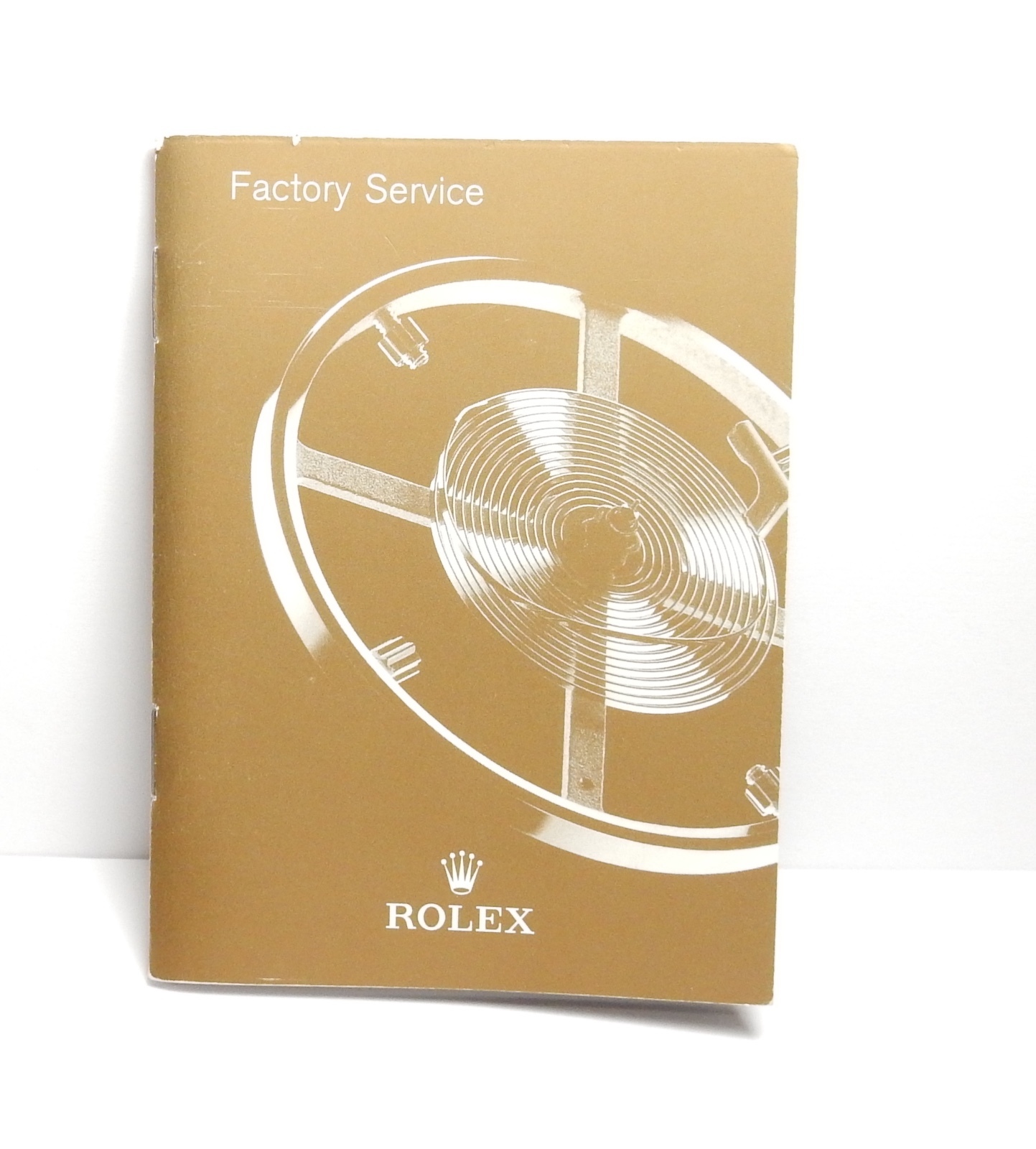 Rolex factory service booklet