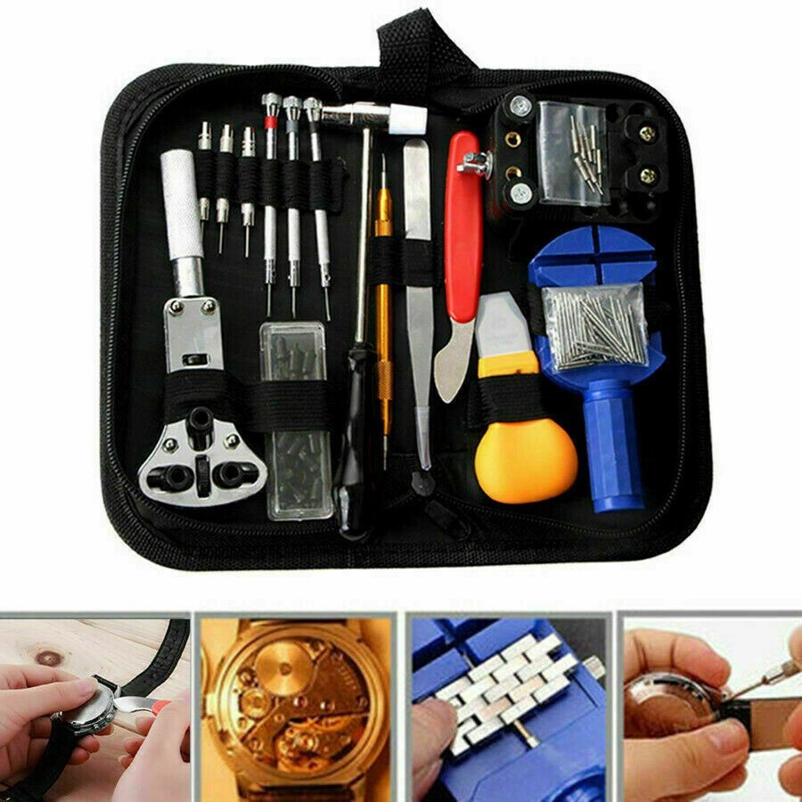 147PCS WATCH STRAP CASE SCREW BACK OR BAND CHANGING TOOL KIT FOR TUDOR PRINCE