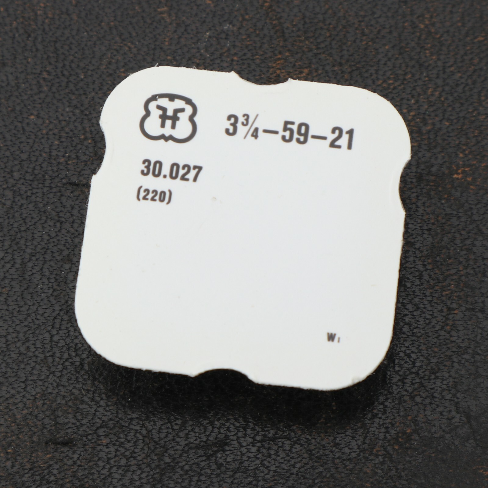 NOS Original FF 59-21 Watch Part #220 Fourth Wheel New Old Stock (C15D22)