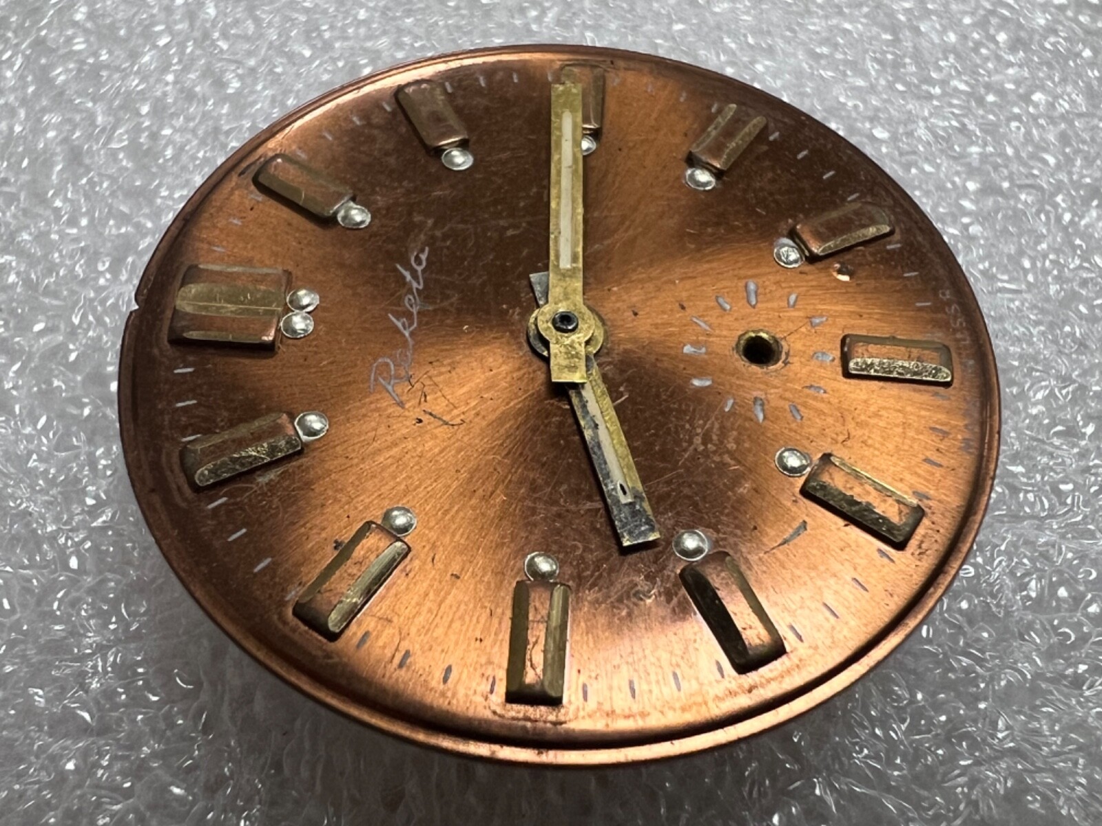 Watch movement USSR Raketa Cal.2603 plus Dial.For parts.