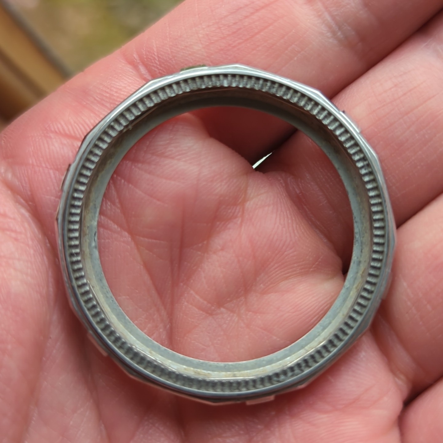 Tag Heuer CAY2110-0 Aquaracer Used Original Watch Bezel Part (U75)