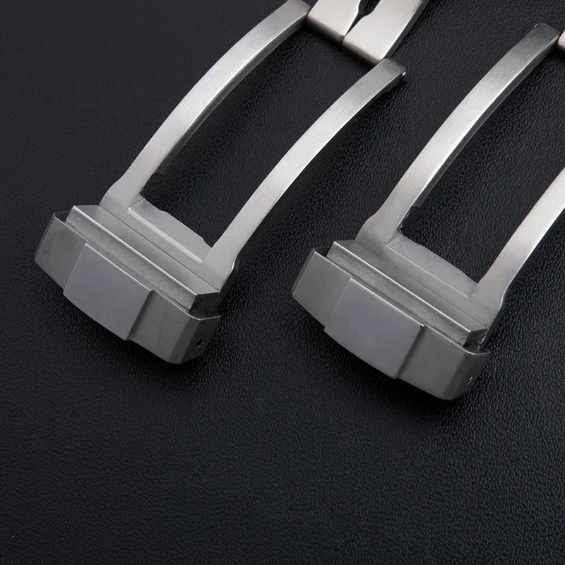 18 20mm Adjustbale SS Metal Fold Deployment Clasp For Breitling Strap Band