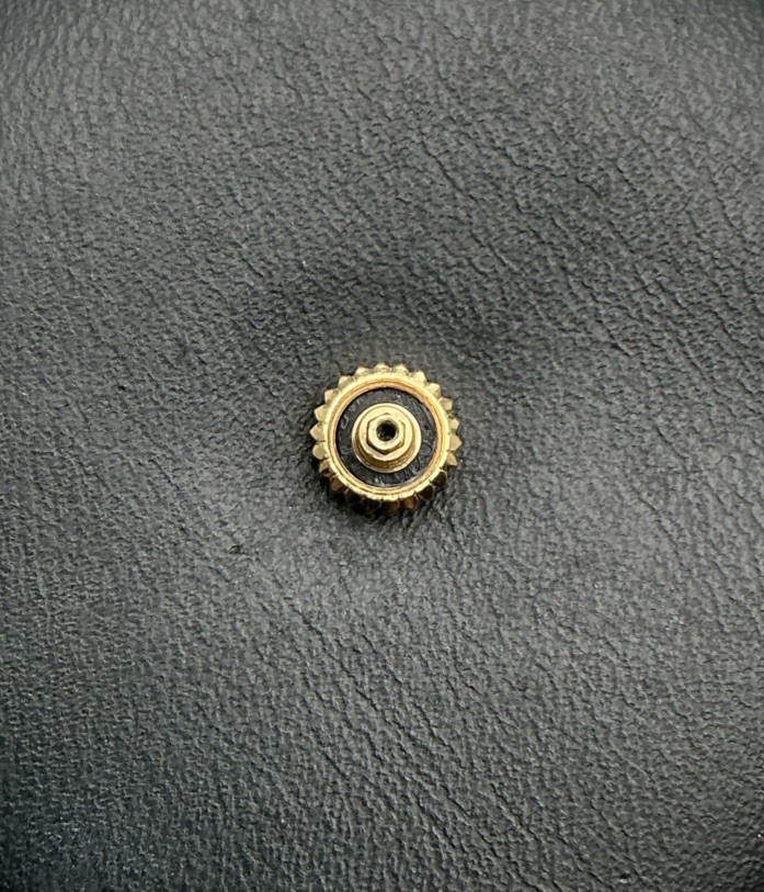 Genuine Rolex 24-600-8 18k Yellow Gold 6mm Winding Crown Refurbished (J35)