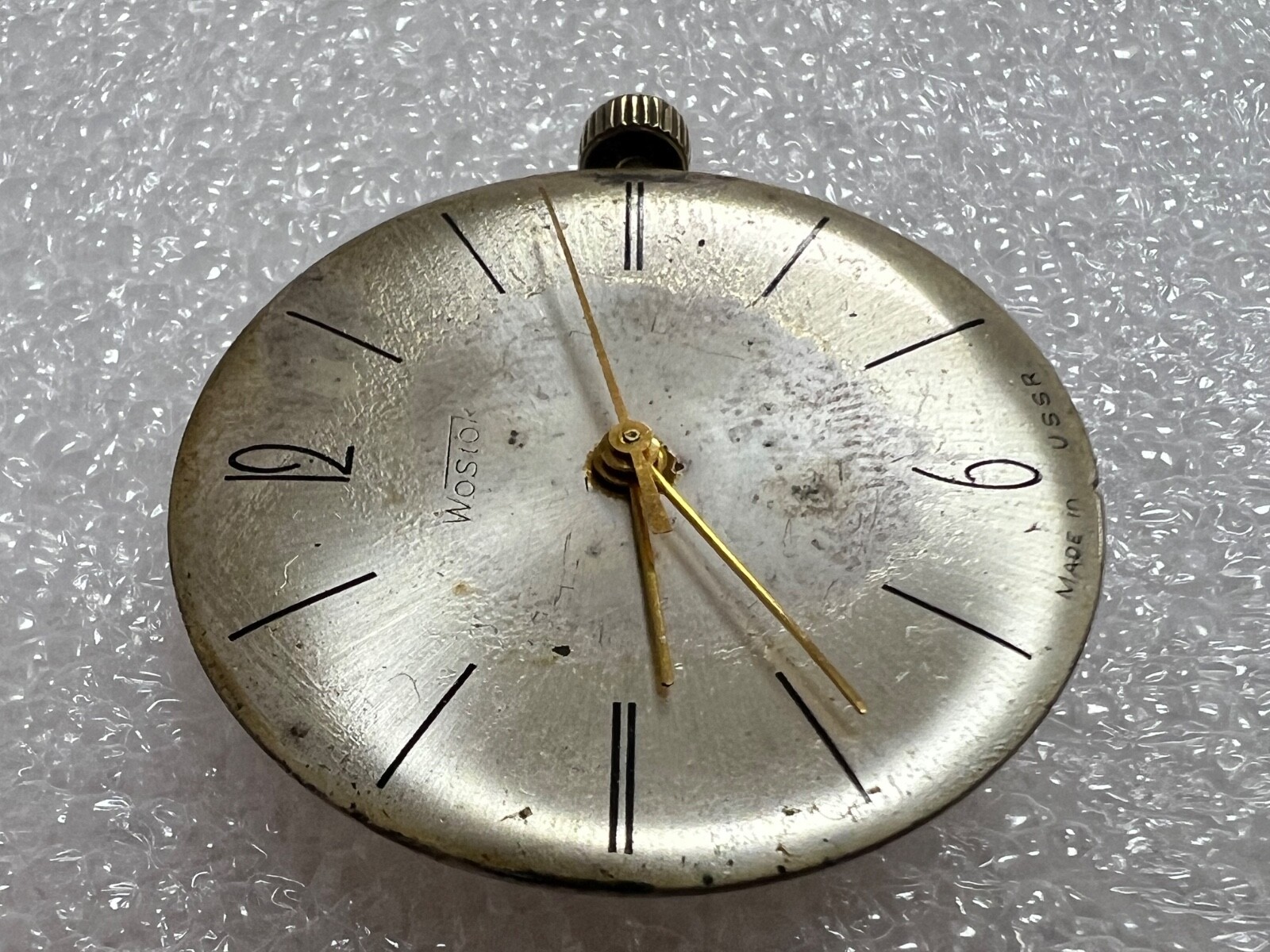 Watch movement USSR Wostok 2209 cal. plus Dial. For parts .