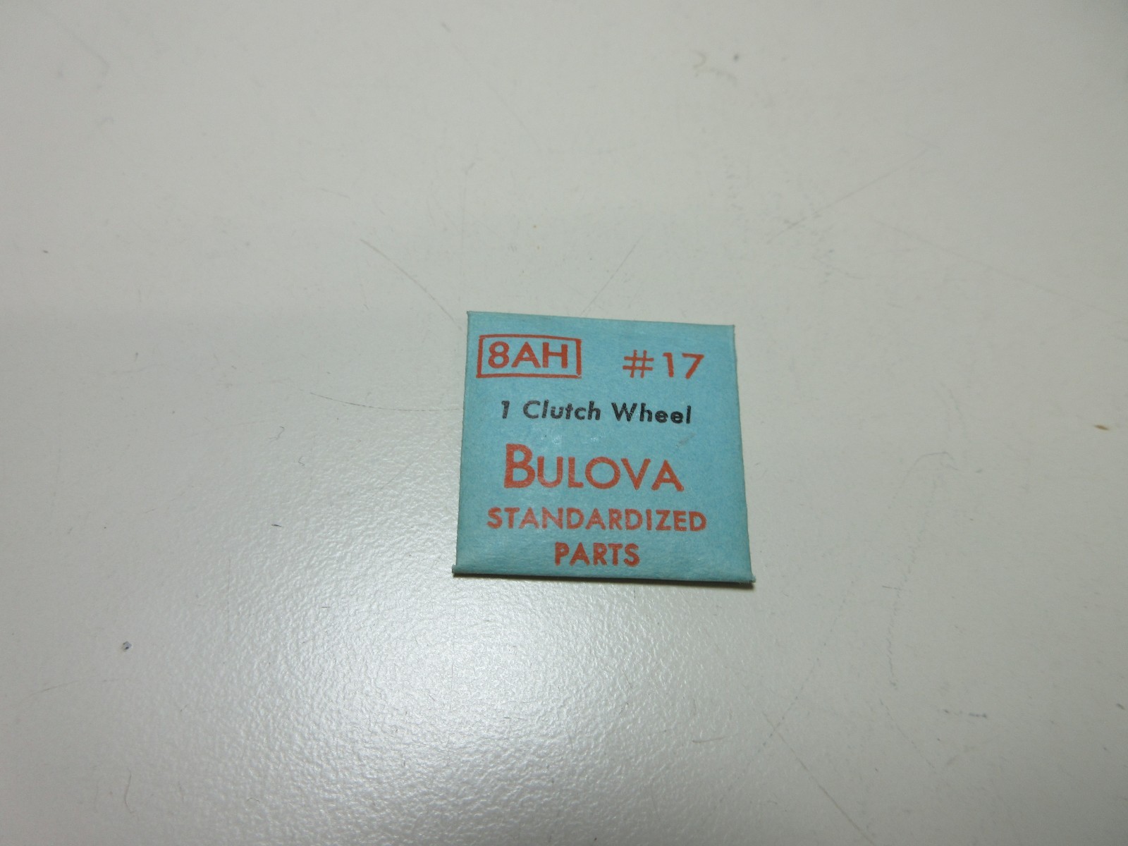 BULOVA CLUTCH WHEEL 8AH #17 WATCHMAKER REPLACEMENT PART #304