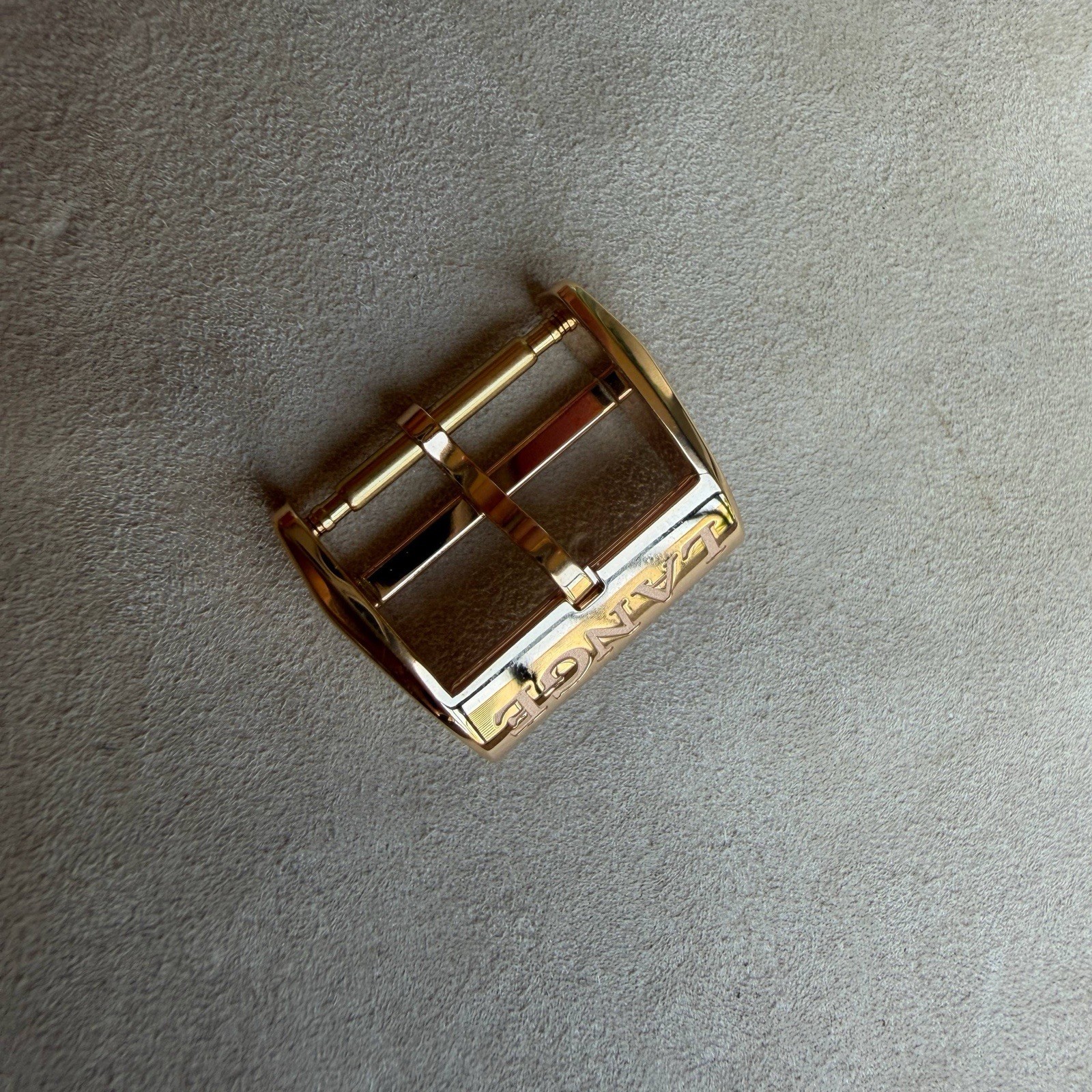 Authentic 16mm A. Lange Sohne 18K Rose Gold Watch Pin Buckle