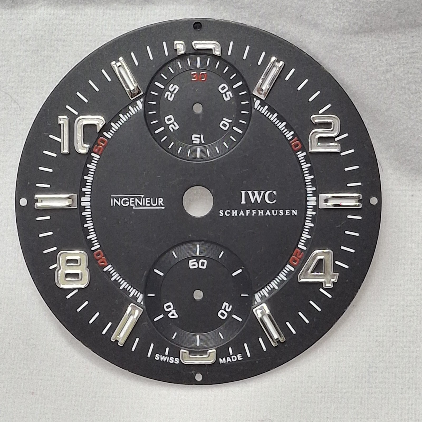 IWC Watch Ingenieur Chronograph vintage dial 31mm PARTS Part Swiss #x6