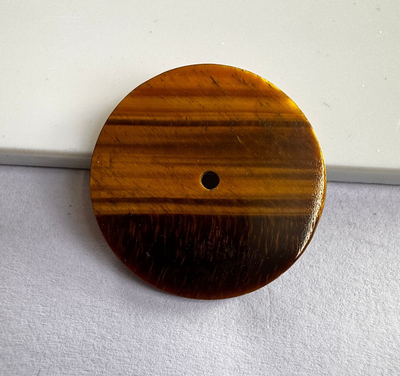 tiger eye Watch Dial Blank Handmade Dial for 31.5 mm-1.5 mm GMC-238