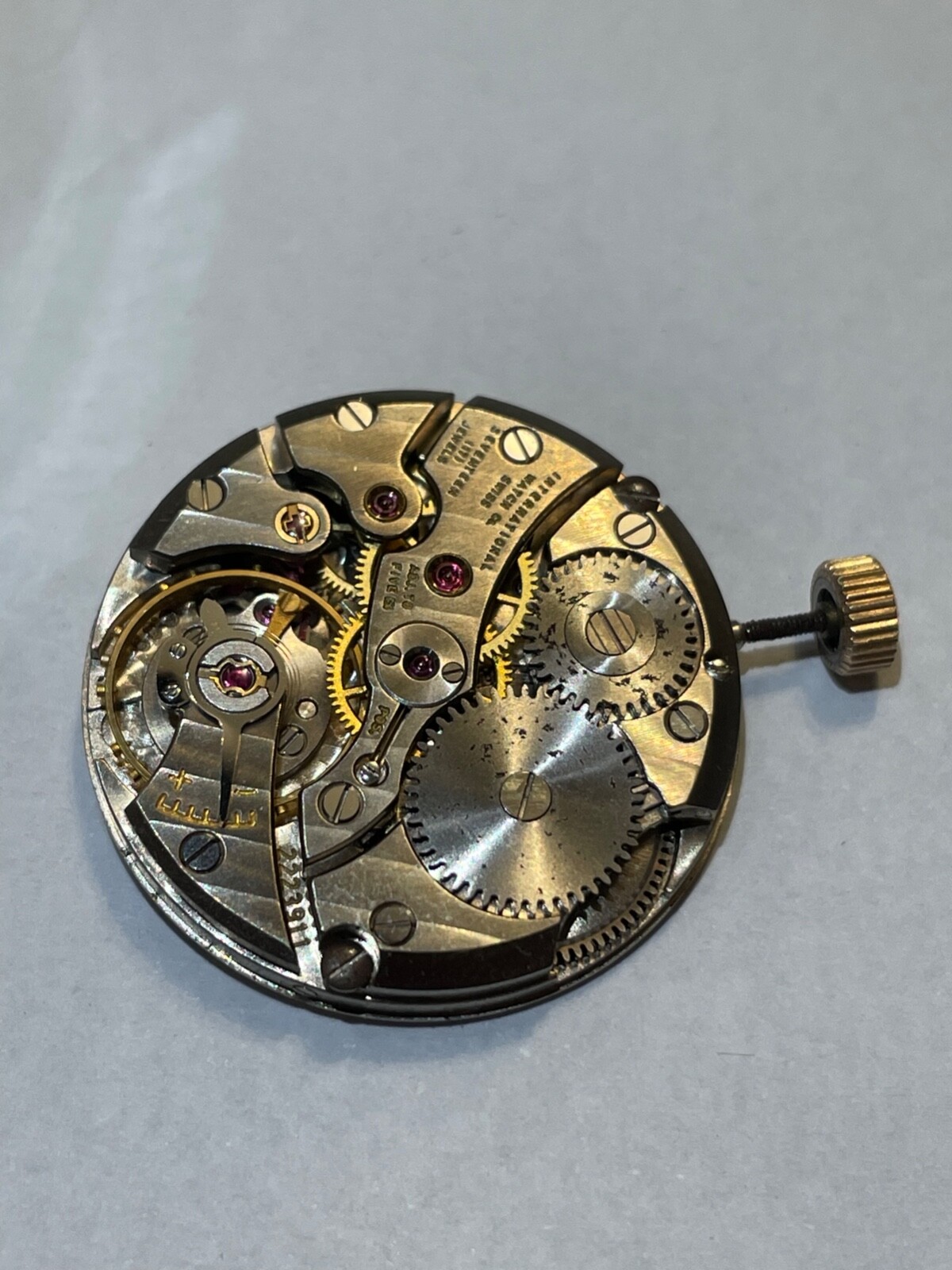 IWC INTERNATIONAL WATCH COMPANY MEN MECHANICAL WATCH MOVEMENT C.89