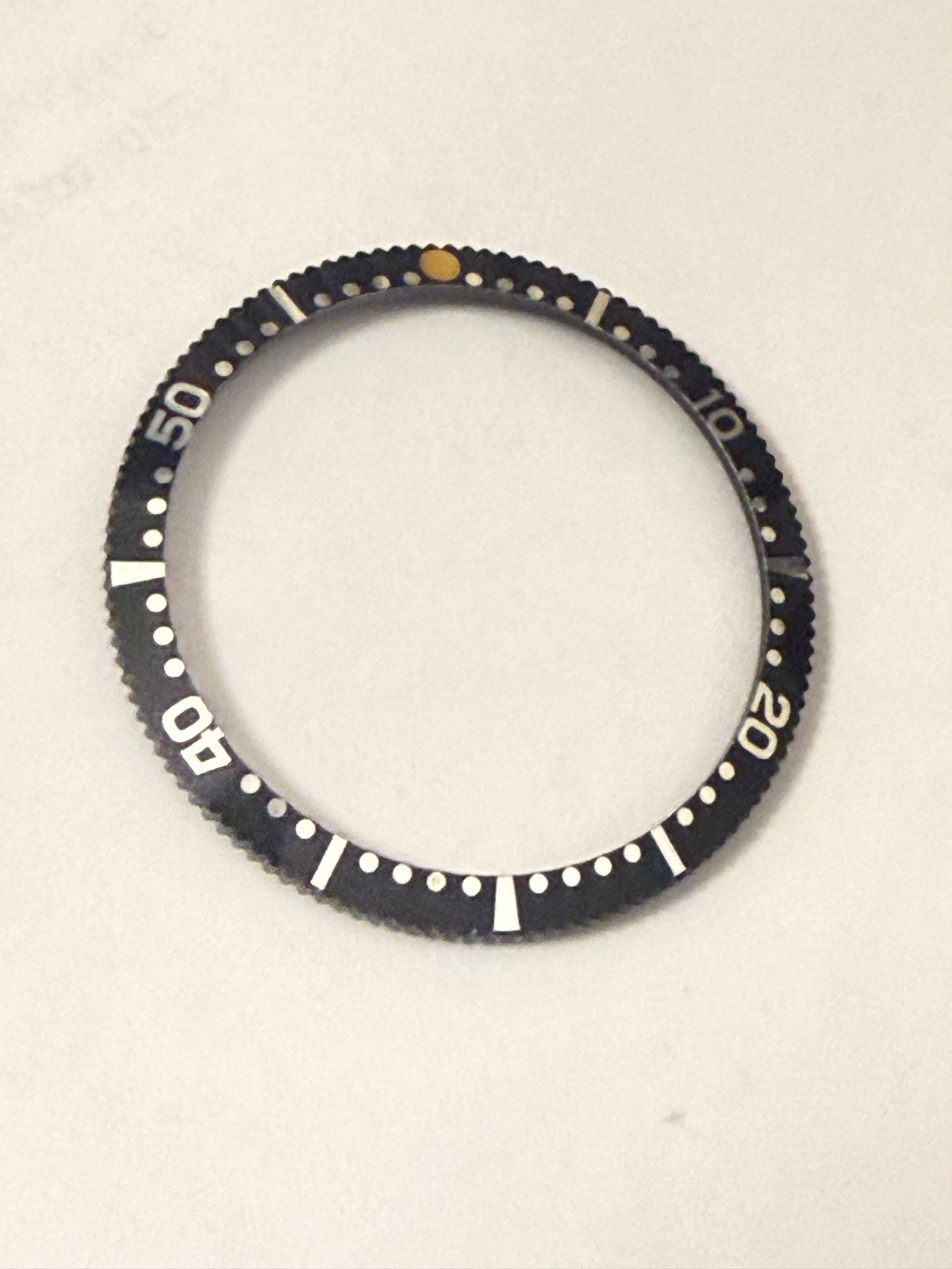 NOS Bezel Breitling Chrono-Matic Ref. 2112 Chronograph 38mm watch original black