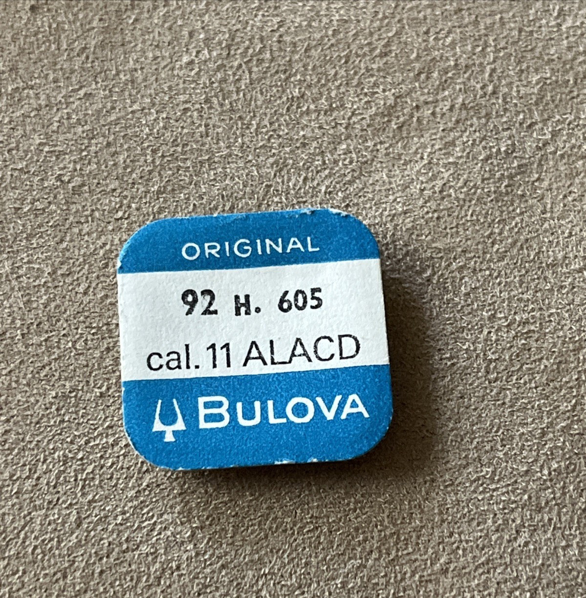 Bulova Watch Part SWEEP SECOND PINION #92 H. 605 11ALACD Original Swiss Made