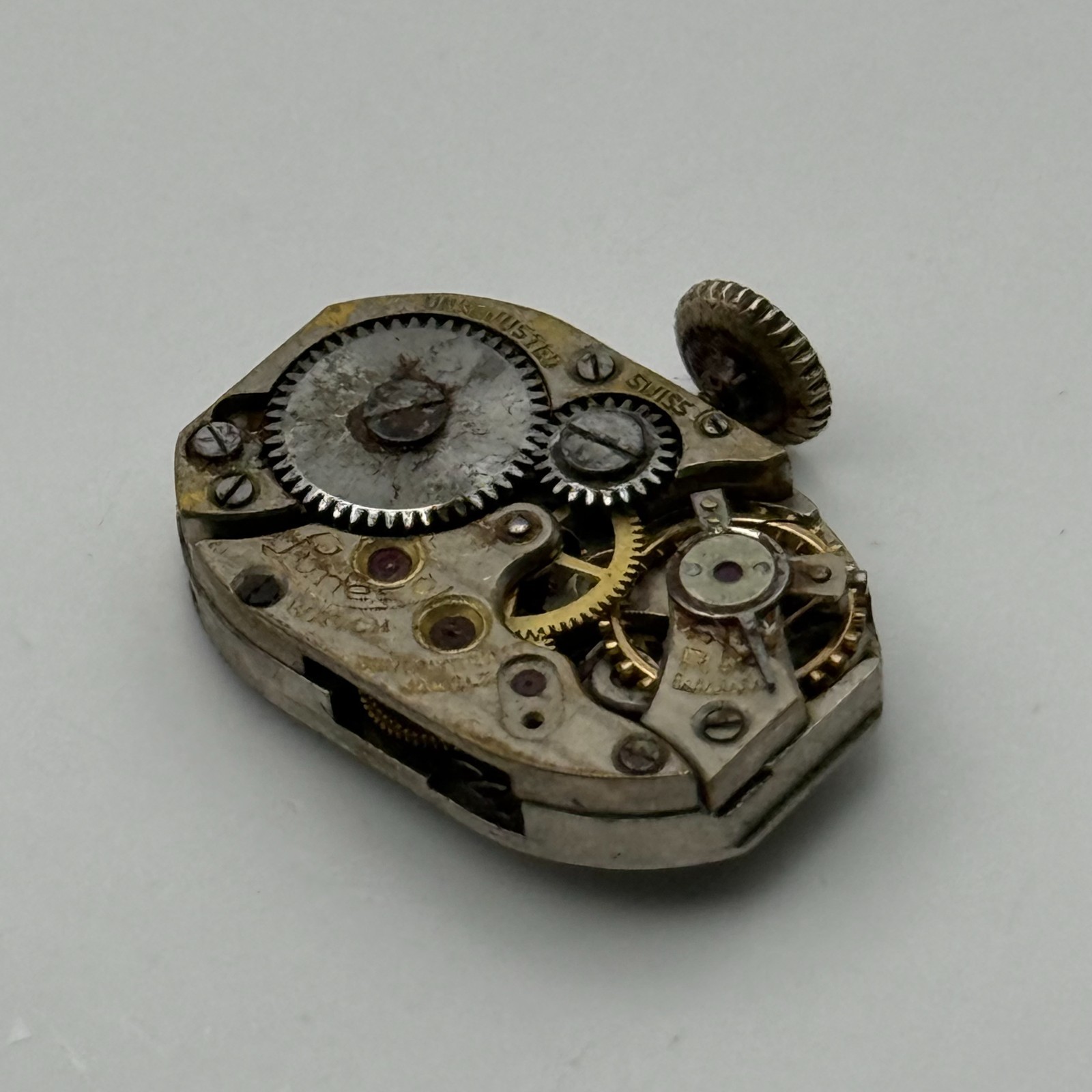 Lunesa 21 Watch Movement 17 Jewels Swiss Calibre L21 Parts Repair 12.8mm