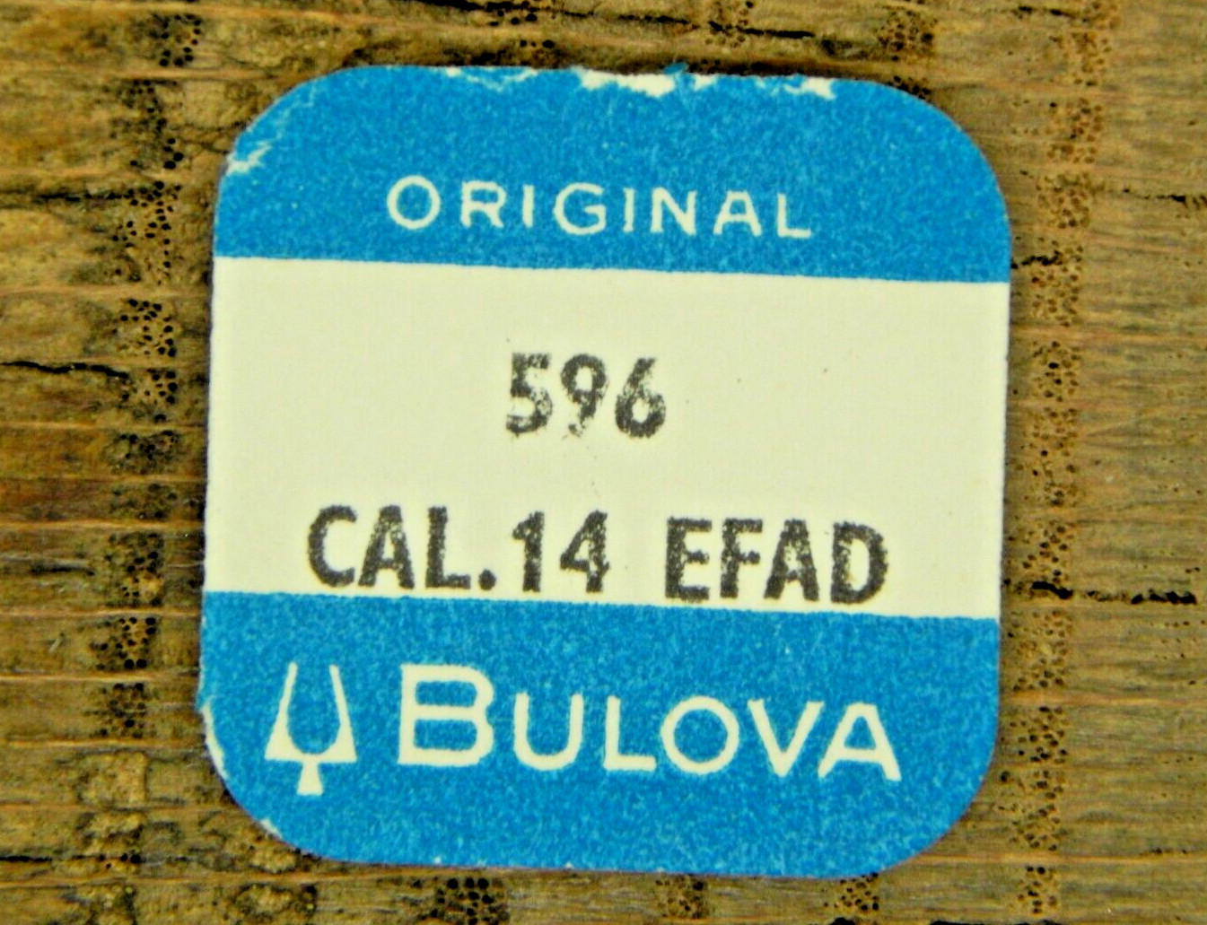 Genuine Bulova 14EFAD Date Jumper 596 Chronograph Watch Part NEW OLD STOCK