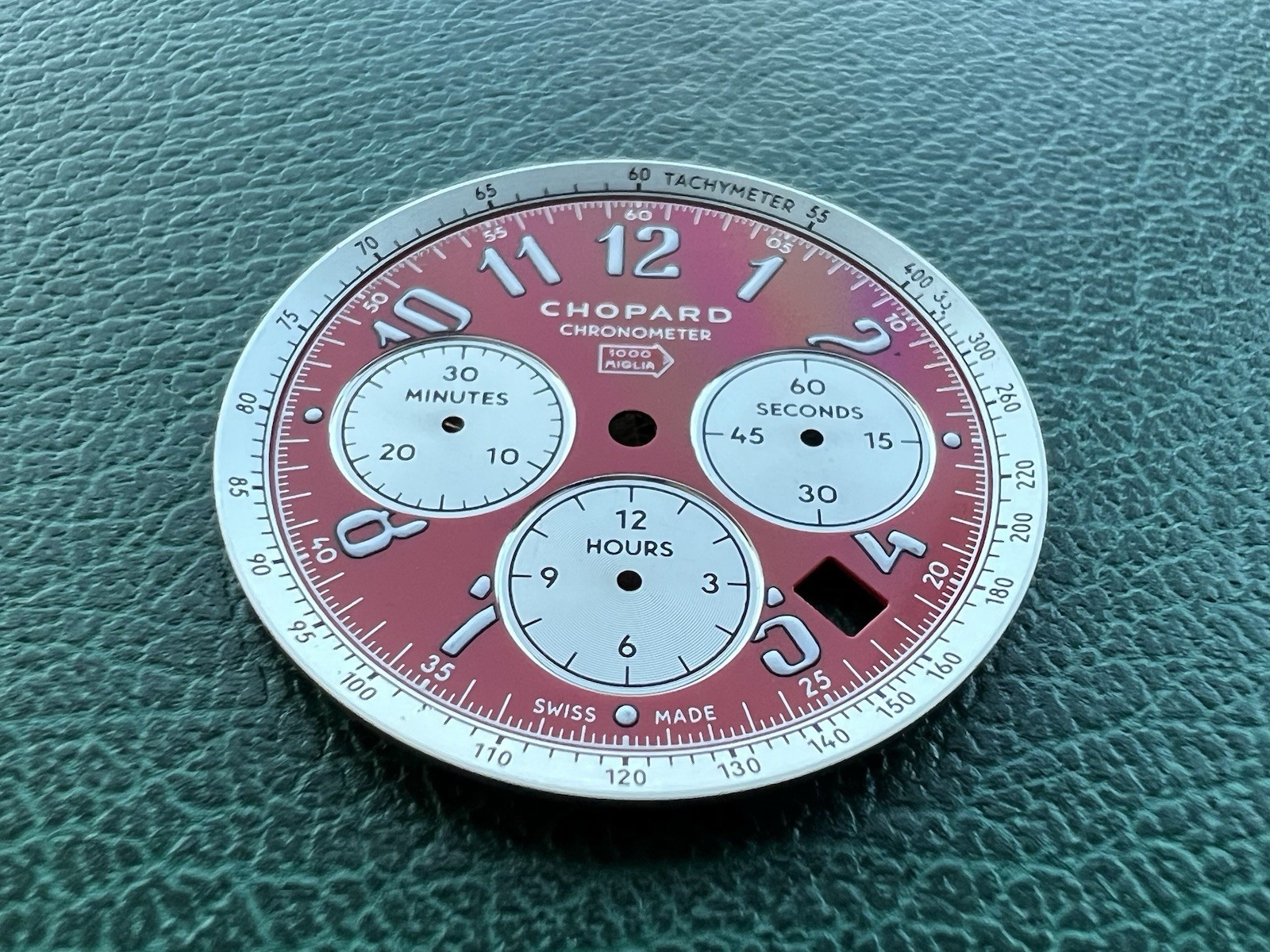 Authentic CHOPARD Mille Miglia Chronograph ø33.5mm Red DIAL – OC#1321