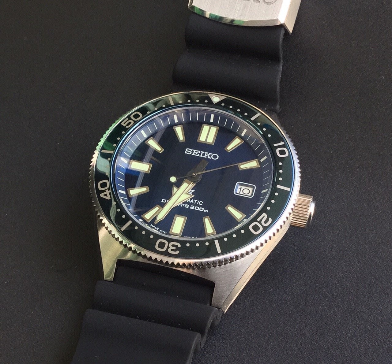 Watch Crystal Only for SRP Turtle Double Dome Sapphire Crystal – CT057