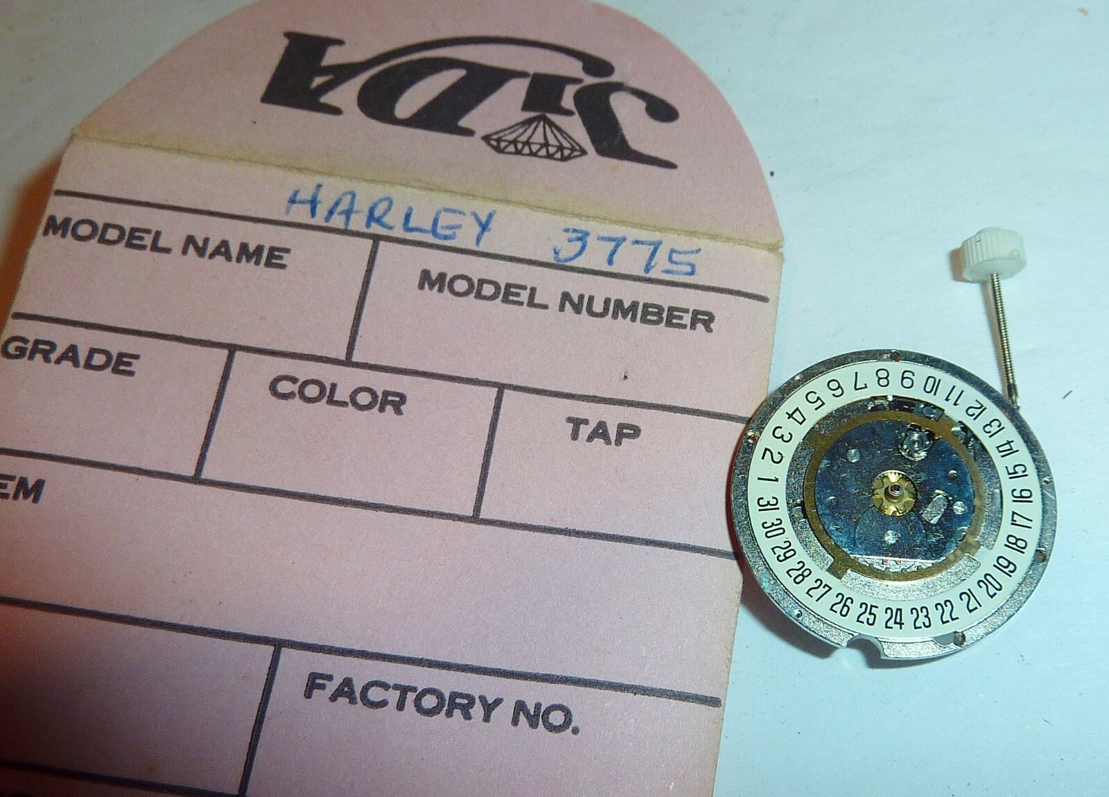 Vtg. Watch Repair Parts, Bulova, Pulsar, Some Complete Mechanism Lot