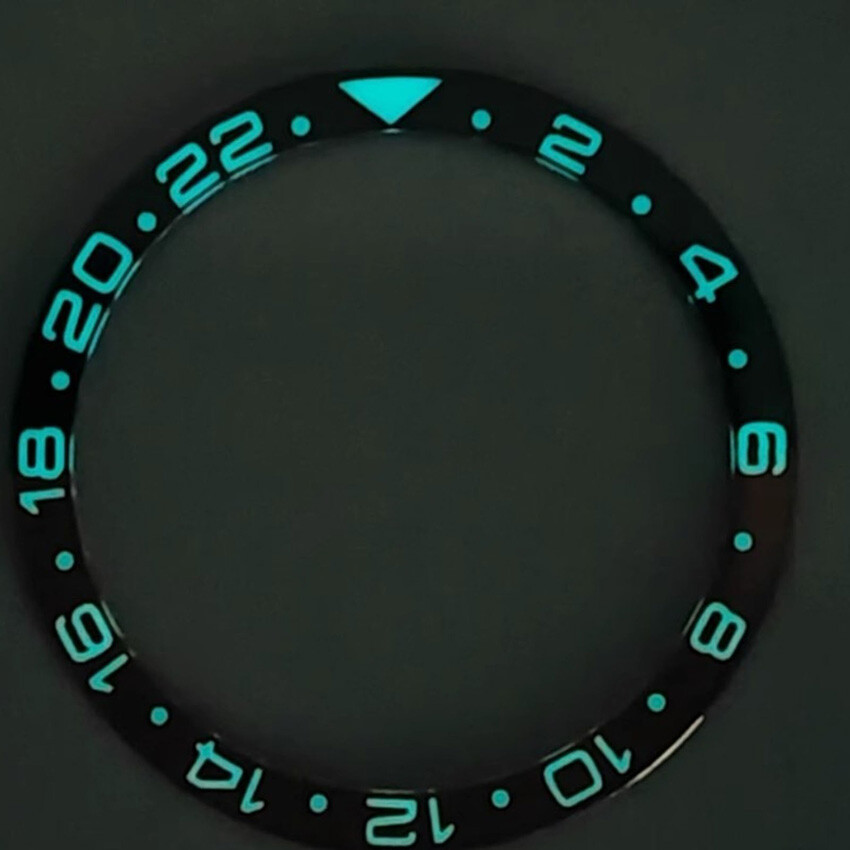 38mm Watch Bezel Insert Replacement Accessory Sapphire Glass Watch Bezel Ring