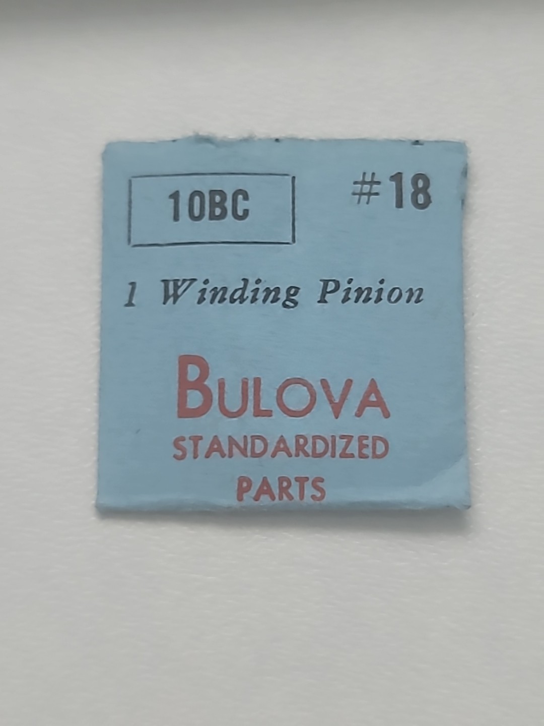 NOS Vintage Bulova Winding Pinion #18 (See dropdown for Part #’s)
