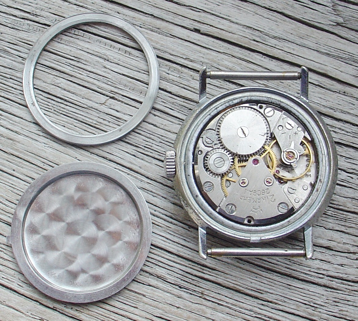 SOVIET RAKETA ATOM WATCH FIRST CLASS “2609A.1” MOV. 21jewels Screwback Servised