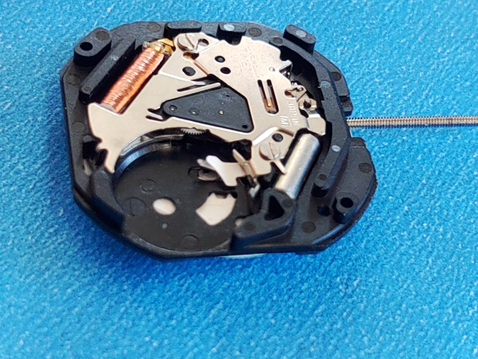 TMI VX33E DayDate@3 Movement, NOS, 3 Hands, Sets, Runs, Keeps Time 24 Hrs.