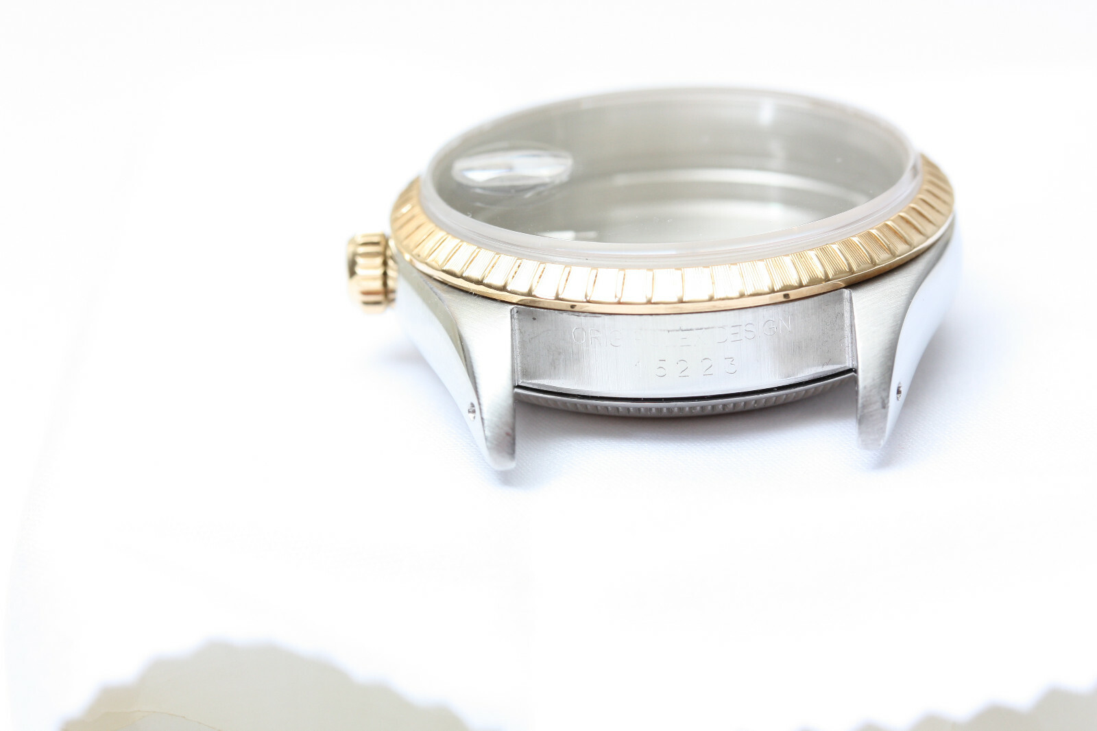 Rolex Factory Original Oyster Perpetual Date 34mm complete Case Ref: 15223
