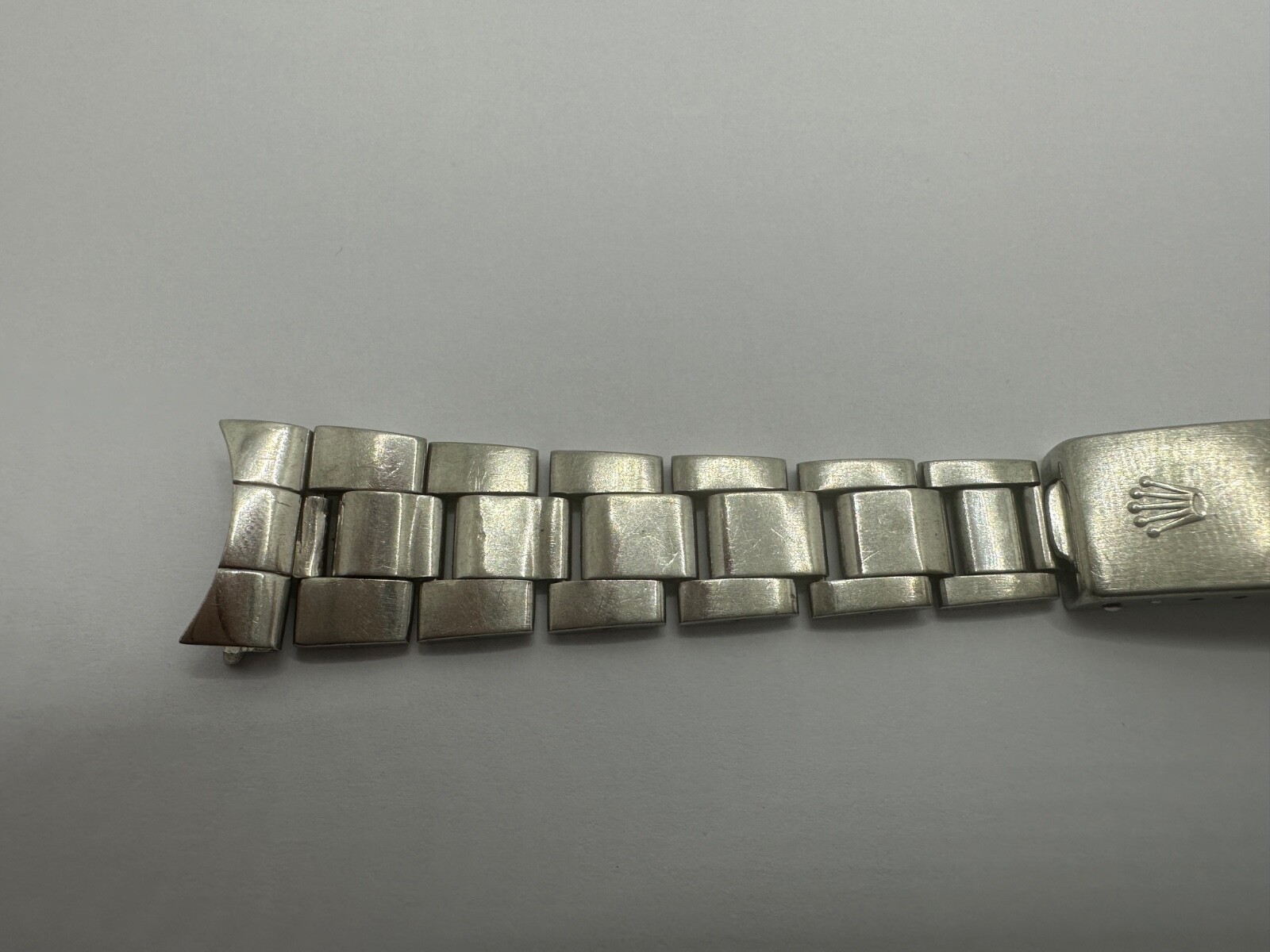 ORIGINAL Rolex 7835 Steel Band Bracelet 19MM 357 Endlinks good length!