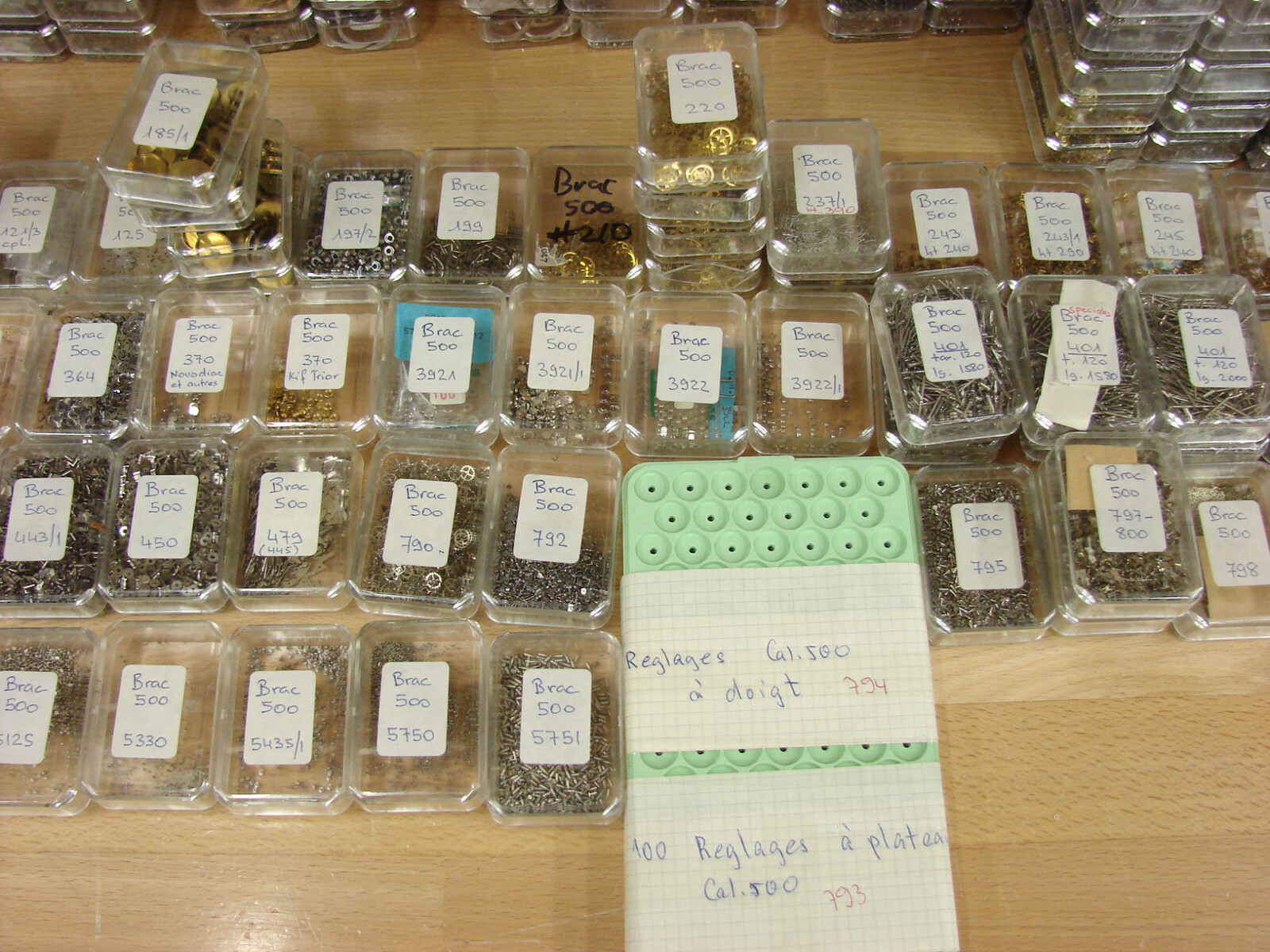 Brac Cal 500, Ronda watch parts may to choose from #100, 793, 790, 401, 416 ++++