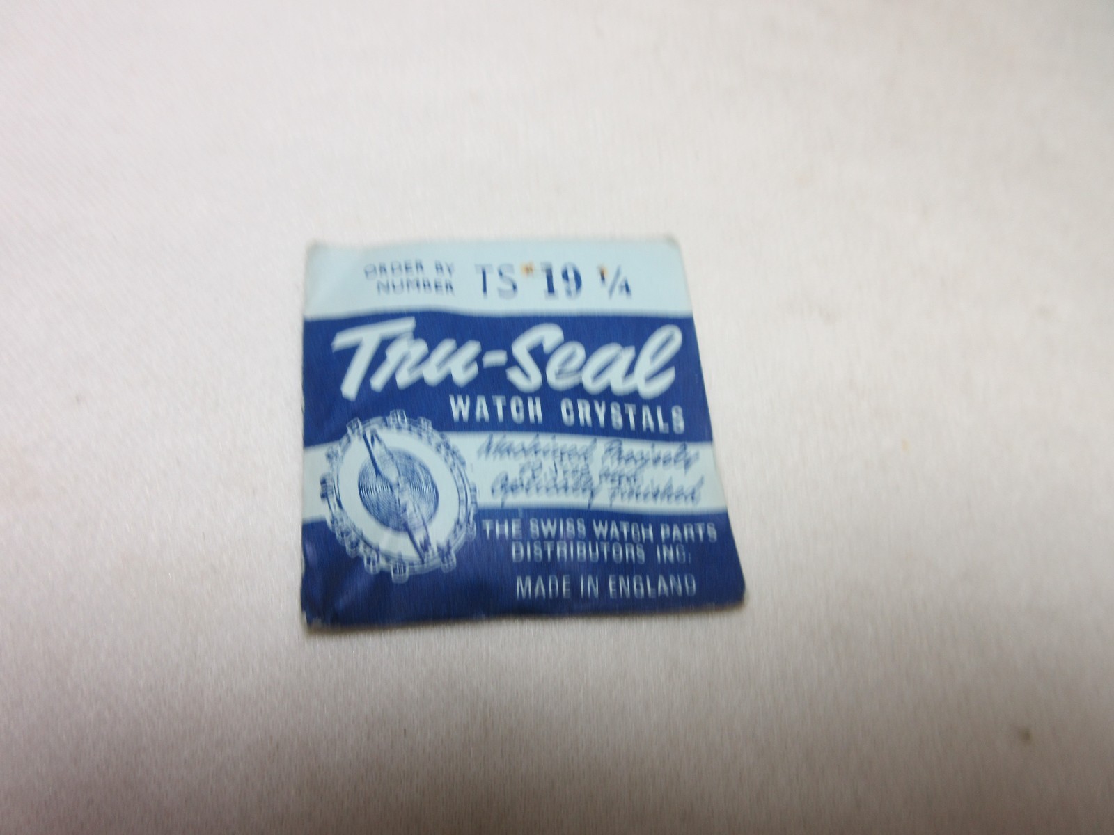 TRU-SEAL WATCH CRYSTAL TS 19 1/4 WATCHMAKER REPLACEMENT PART #213