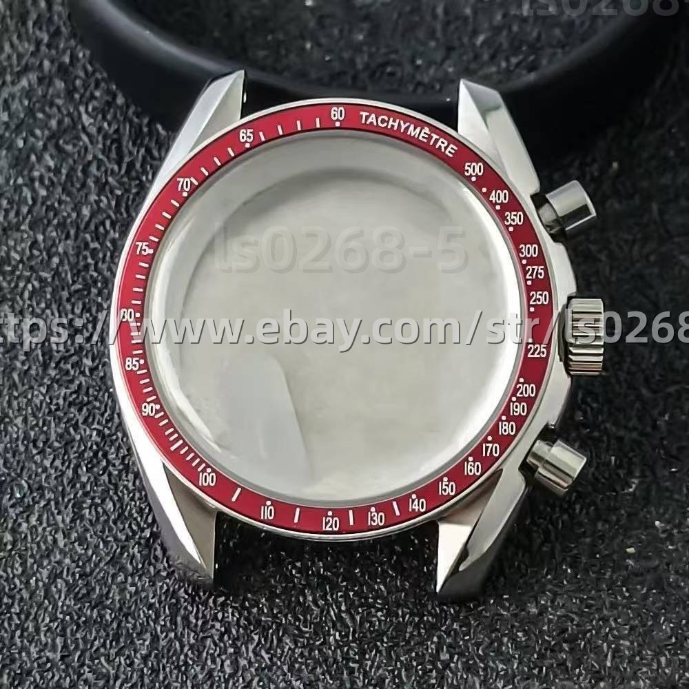 40mm VK63 Watch Case Stainless Steel Fit Quartz Movement