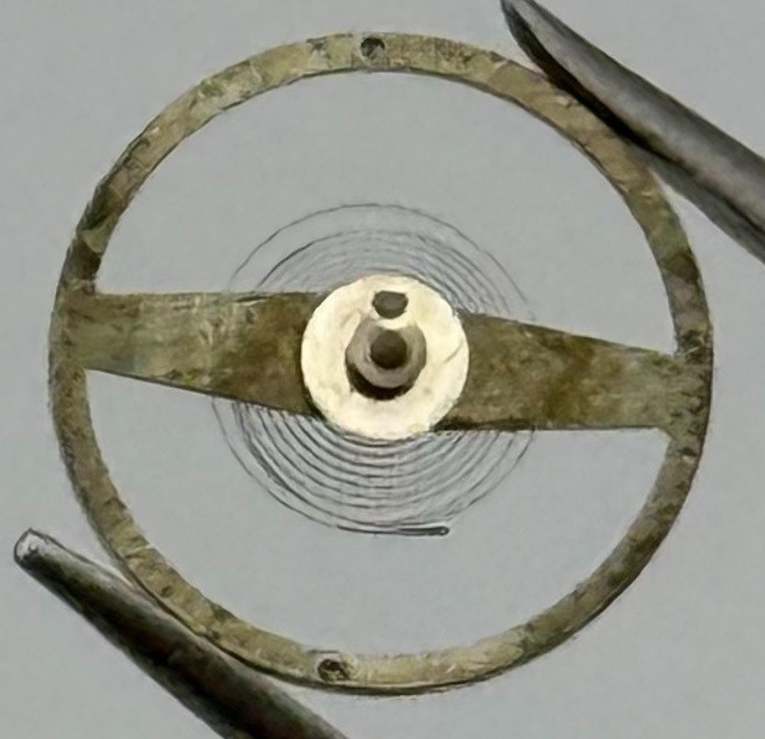 FHF 60 Balance Wheel Complete And Spring 6¾-8’’’ 200 M Watch Movement Parts NOS