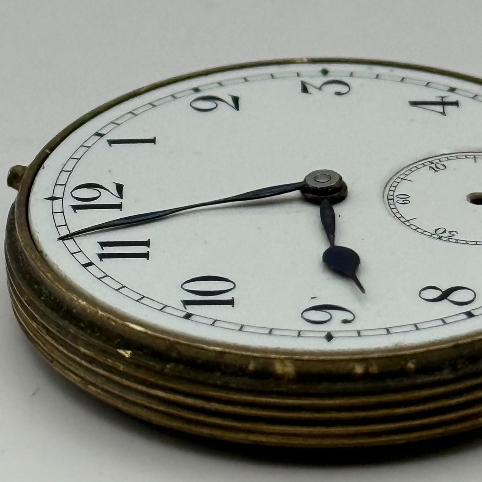 IWC Borgel Trench Watch Movement Peerless High Grade S&Co Manual Parts 29.6mm