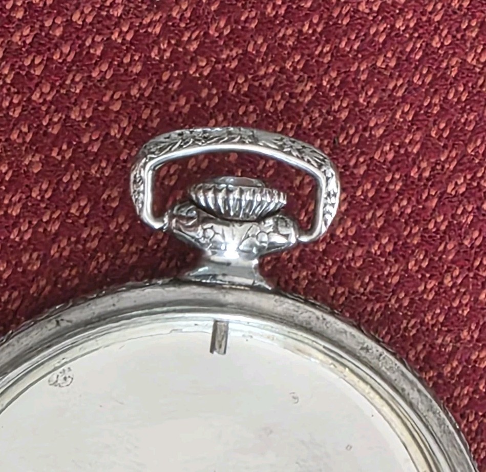 Vintage Star Watch Com. 12s Nickel Pocket Watch Case.
