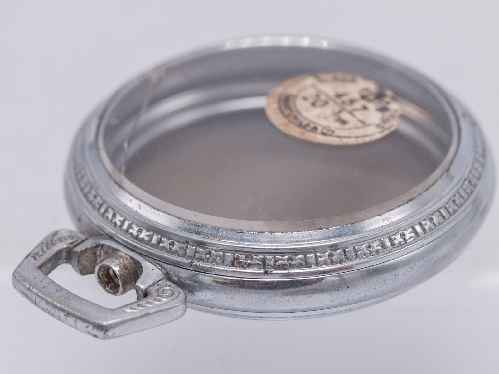 Keystone 18s Pocket Watch Open Face Lever Set Case 55.17mm