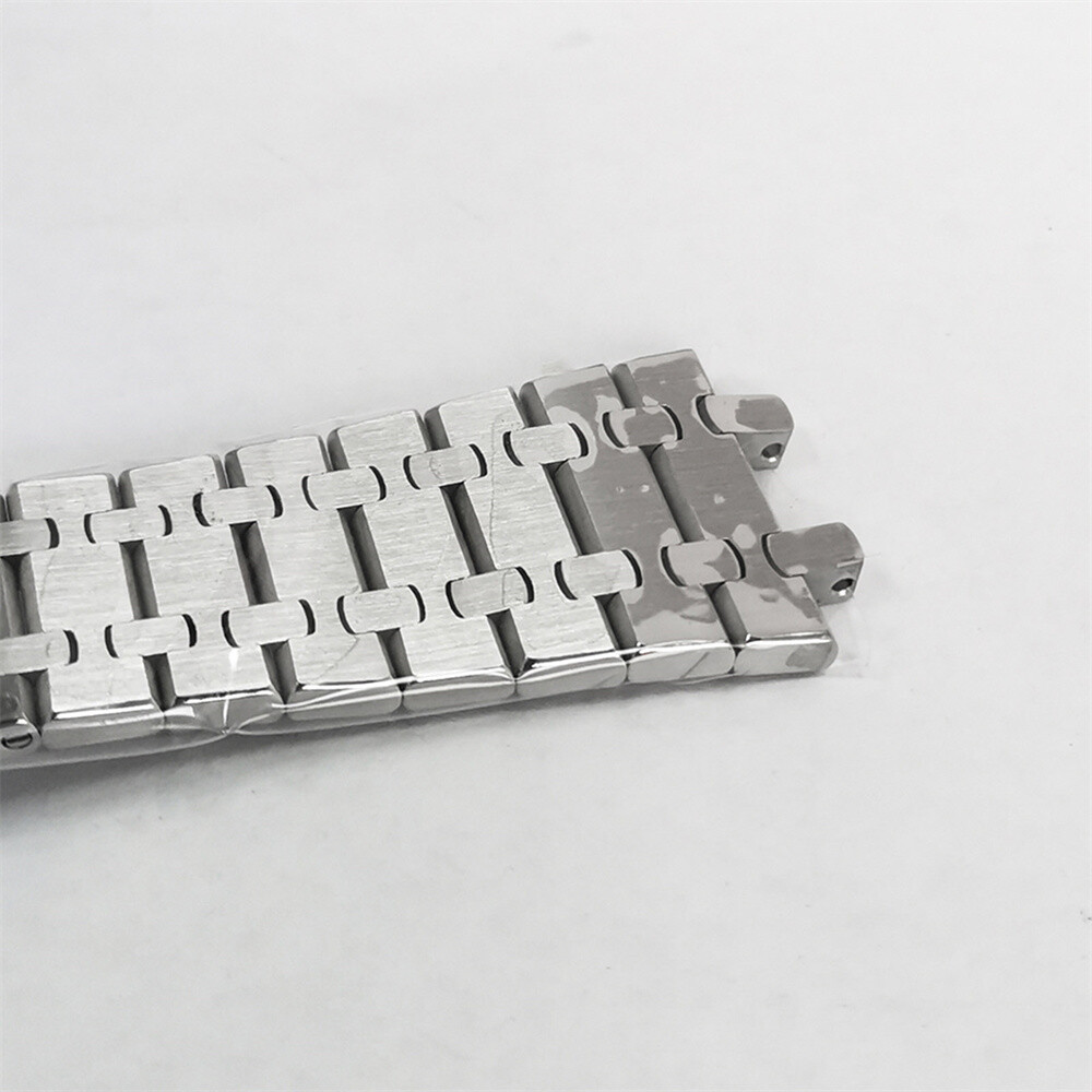 Stainless Steel Watch Strap 41MM Sapphire Glass Mirror Watch Case For NH70
