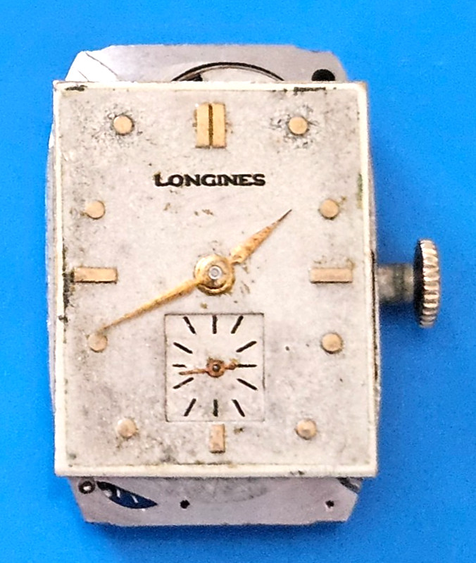 LONGINES 9L 17J Watch Movement (REMOVED FROM GOLD CASE) lot66