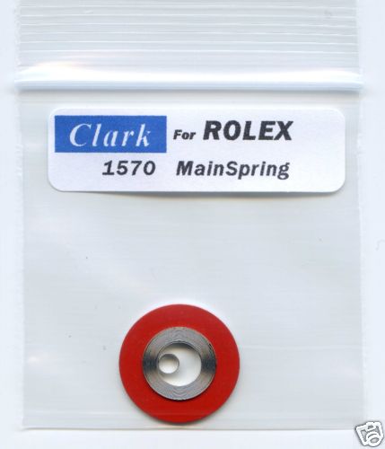 1570 Mainspring for Rolex “CLARK” Replace 1530-7825