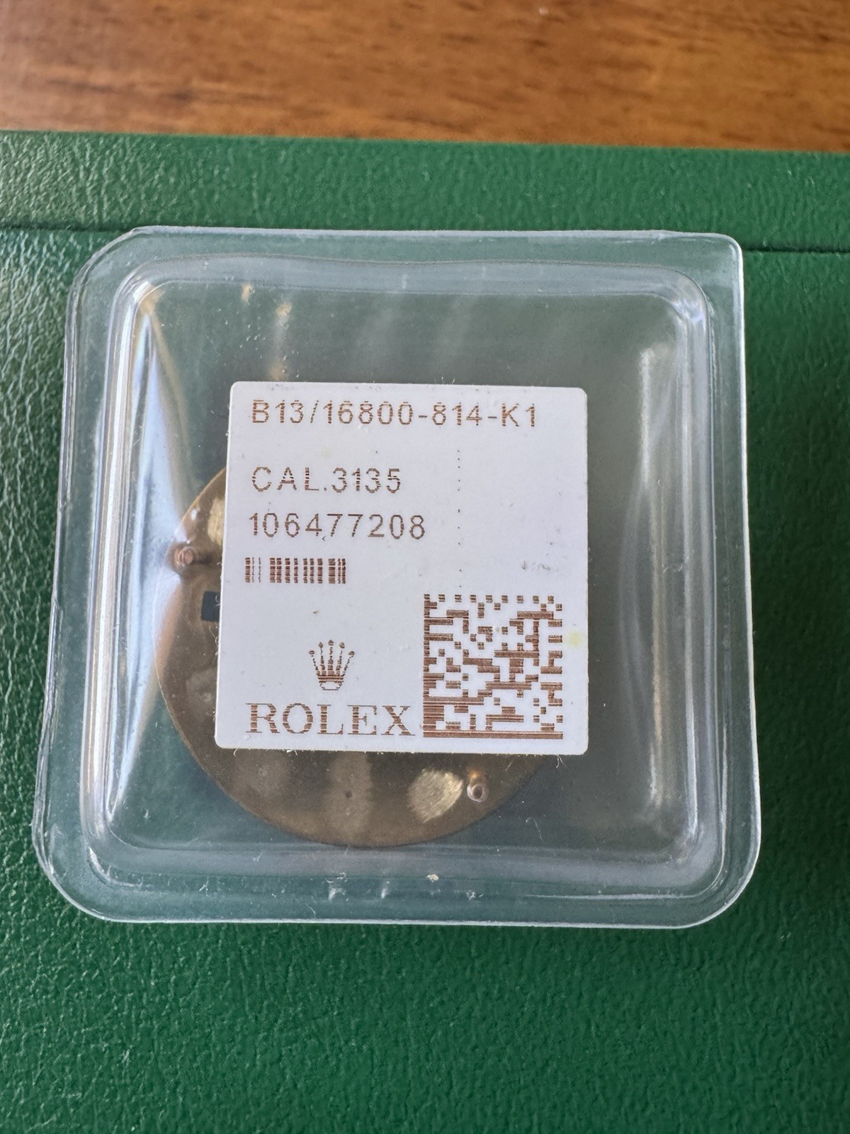 Genuine Rolex Submariner Dial For 16610 16800 New In Box