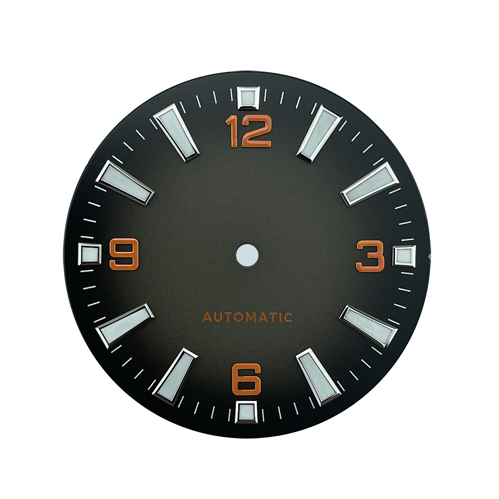 33mm NH38A Sterile Dial No Logo Seamaster 600 Style BGW9 Lume Watch Dial No Date