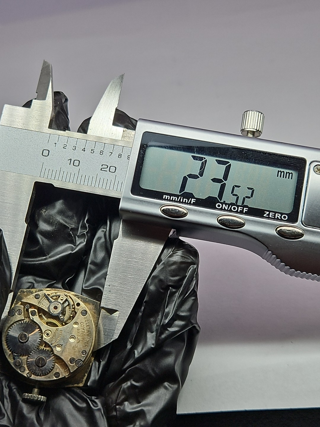 Art Deco Soleta 6j Watch Movement Parts/Repair (R4)