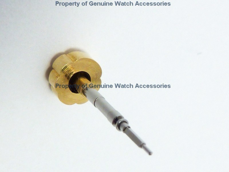 PATEK PHILIPPE 18K SOLID YELLOW GOLD DOUBLE P (“PP”) CROWN* 4.76 MM /STEM (JJ22)